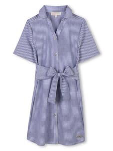Michael Kors Kids платье в полоску, синий