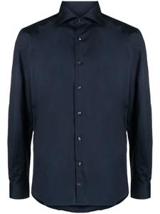 Fay рубашка с длинными рукавами, синий