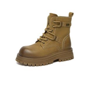 Ботинки Martin Boot женские Gemeiq, желтый