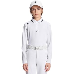 Детская футболка Quick Dry GOLF Kids' DESCENTE, белый