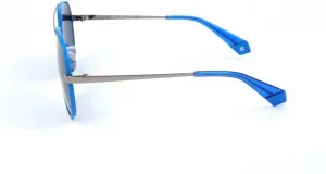 Солнцезащитные очки Polaroid PLD 6069/S/X V84 RUTHENIUM BLUE RUTHENIUM 61/12/140 для женщин, Ruthenium / Blue