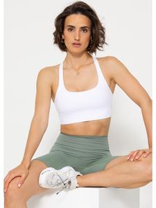 Спортивный бюстгальтер SASSYCLASSY, белый