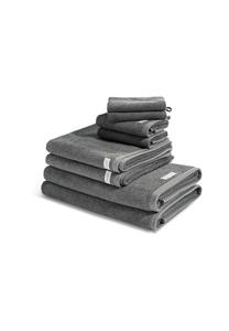 Набор махровых полотенец Ross Selection, 8 штук, серо-коричневый