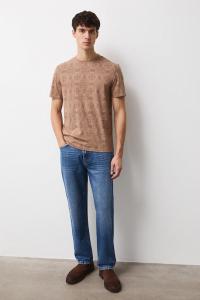 Хлопковая футболка Medicine, бежевый