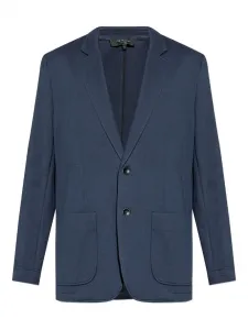 Однобортный пиджак Rag & Bone, синий