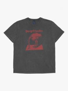 Roy Deep Tracks хлопковая футболка с коротким рукавом и круглым вырезом Nudie Jeans