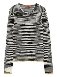 Полосатая футболка Missoni, черный