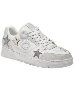 Женские кроссовки Soho на шнуровке COACH, Optic White Multi