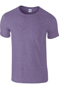 Футболка мужская Gildan Soft-Style с коротким рукавом, цвет heather purple