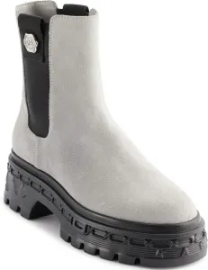 Женские ботинки челси KARL LAGERFELD Londyn с подошвой Lug, серый