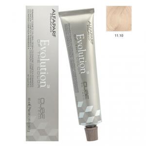 Стойкая краска для волос 11.10 супер осветляющий натуральный пепельный блондин Alfaparf Evolution Of The Color Cube, 60 мл