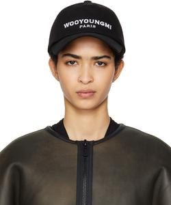 Вышитая бейсболка WOOYOUNGMI, черный