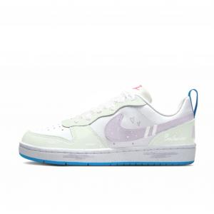 Детские скейтерские кеды Court Borough Nike, белый зеленый