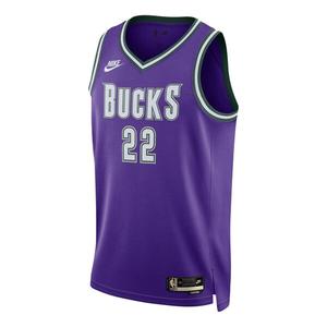 Футболка x nba milwaukee bucks hardwood classics swingman джерси Nike, фиолетовый