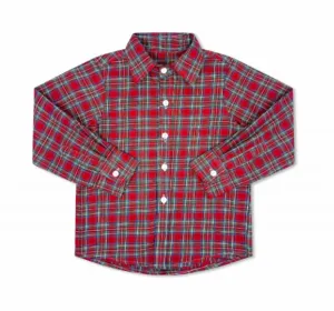 Мужская рубашка на пуговицах в клетку "Вудсток" Lullaby Set