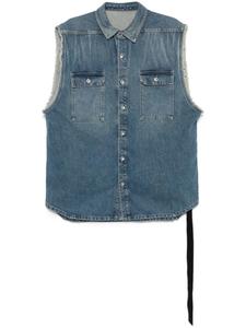 Жилет Рика Оуэнса DRKSHDW SL Tommy Jumbo Rick Owens DRKSHDW, синий