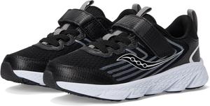 Кроссовки Saucony Wind 3.0 с альтернативной застежкой, подходящие как для мужчин, так и для детей, белый/черный