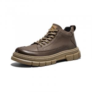 Hautton Jeans Короткие полусапоги мартин мужские умбер, цвет Umber