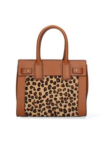 Сумка Chiara Ferretti Handbag, Leather And Leopard And Multicolored/Mottled Light Brown