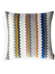 Подушка Dun с узором зигзаг (40 см x 40 см) Missoni Home, нейтральный