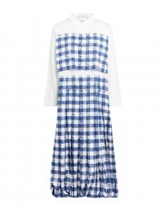 Платье миди École De Curiosités, белый