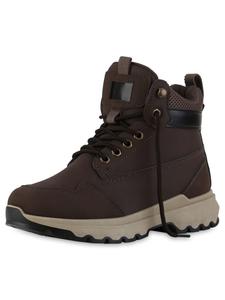 Рабочие ботинки София темно-коричневого цвета VAN HILL