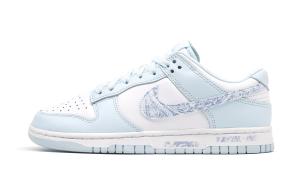 Кроссовки Nike Dunk Skateboard Shoes Women's Low-Top Blue White, синий