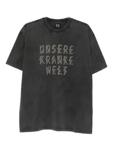 Футболка с логотипом 44 LABEL GROUP, серый