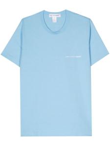 Comme Des Garçons Shirt футболка с логотипом, синий