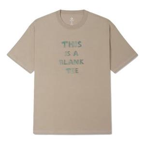 Футболка logo t-shirt 'beige' Converse, бежевый