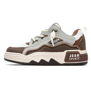 Низкие кроссовки для скейтборда унисекс окисленный коричневый JEEP SPIRIT, Oxide Brown