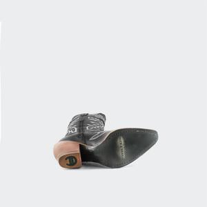 Черные кожаные ковбойские сапоги для женщин Julia Buck & Brana, черный