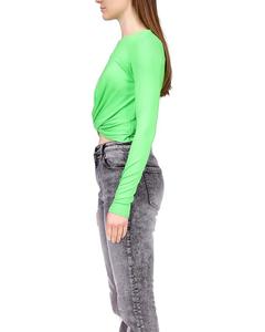 Топ Sanctuary Keep It Sleek Knit Top, цвет Electric Green