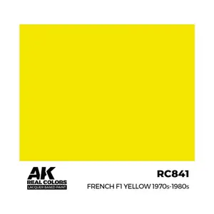 Французский F1 Желтый 1970-1980-е гг., Paint - Real Color, Dropper Bottles (AK-Interactive)