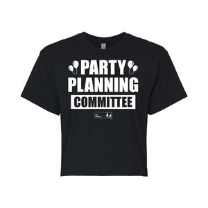 Укороченная футболка The Office для юниоров Licensed Character, черный