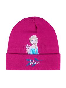 Бейсболка ONOMATO! Wintermütze Beanie Frozen Die Eiskönigin Anna und Elsa, розовый