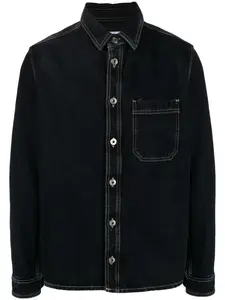 Джинсовая рубашка с длинными рукавами Off-White, синий