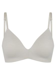 Бюстгальтер-футболка SCHIESSER  Invisible Soft Padded, серый