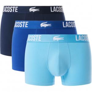 Мужские боксеры 3 штуки LACOSTE, синий