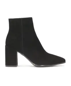 Замшевые кружевные ботинки Kazar, черный