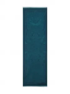 Шарф с цветочным жаккардом Etro, синий