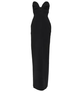 Креповое платье Mônot, черный