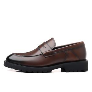 LUOMAIKE Мужские повседневные туфли мужские низкие топы коричневые, цвет Brown
