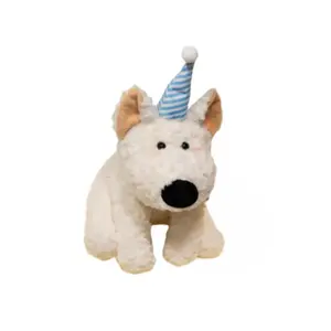 Мягкая игрушка в виде вест хайленд уайт терьера, милый мультяшный дизайн, размер 28см/40см/60см OU DI PIG, белый