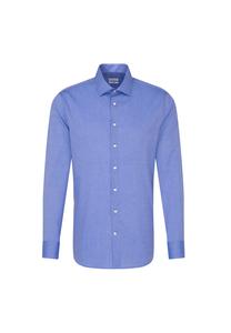 Деловая рубашка в форме Seidensticker, цвет Mittelblau (0014)