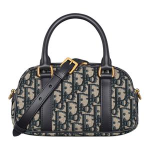 DIOR Сумка через плечо D Vibe East West Cotton, кроссбоди, женская сумка, синяя