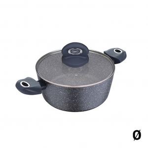 Кастрюля Bergner Orion Grey из кованого алюминия