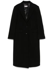 Пальто из натуральной шерсти Alberto Biani, черный