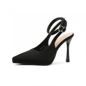 Zubumei Женские туфли на высоком каблуке, черные, бежевые