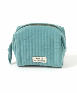 Бархатный горизонтальный мешочек Studio Clip, цвет Turquoise 84